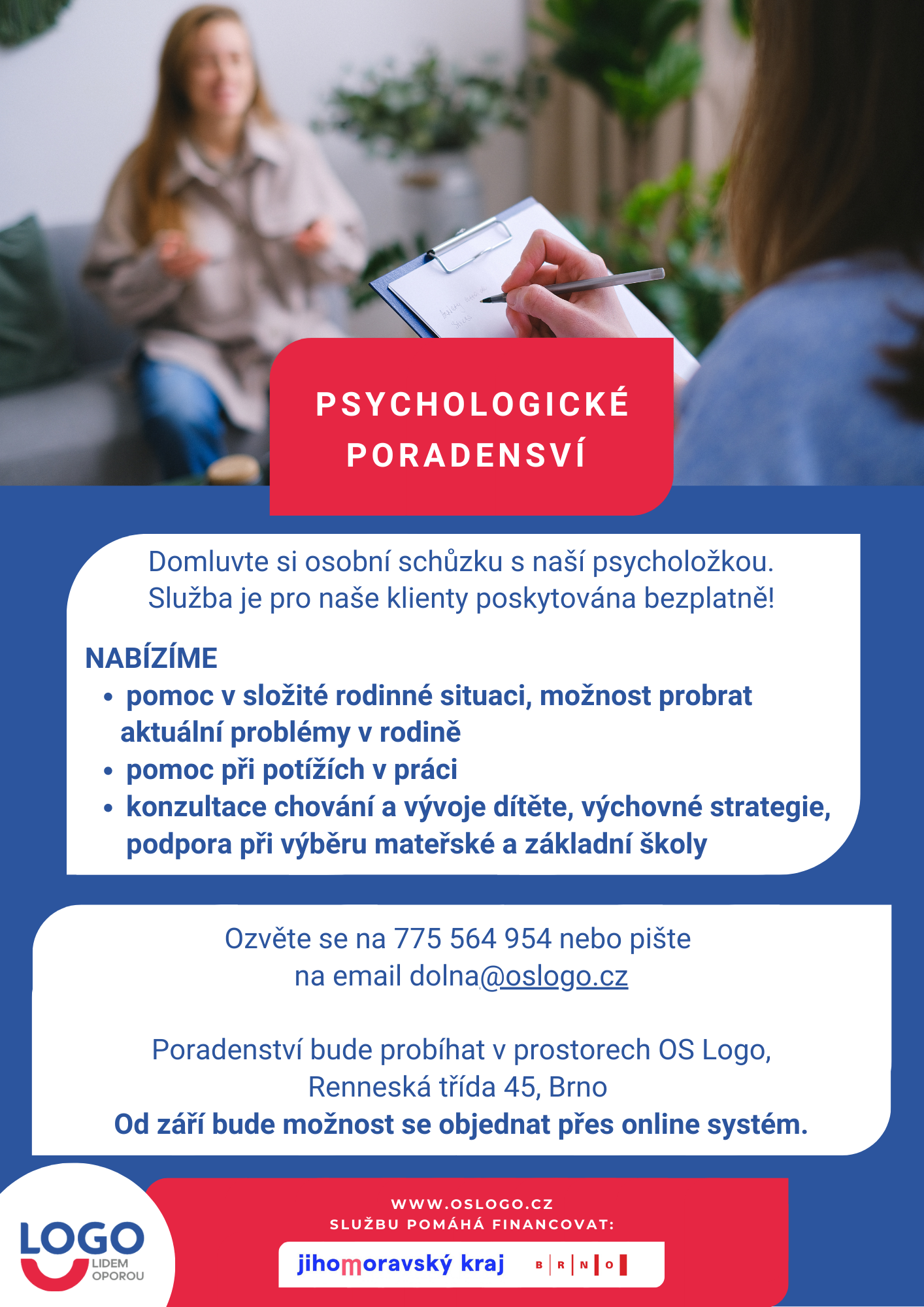 Psychologické poradenství 30.4.2024