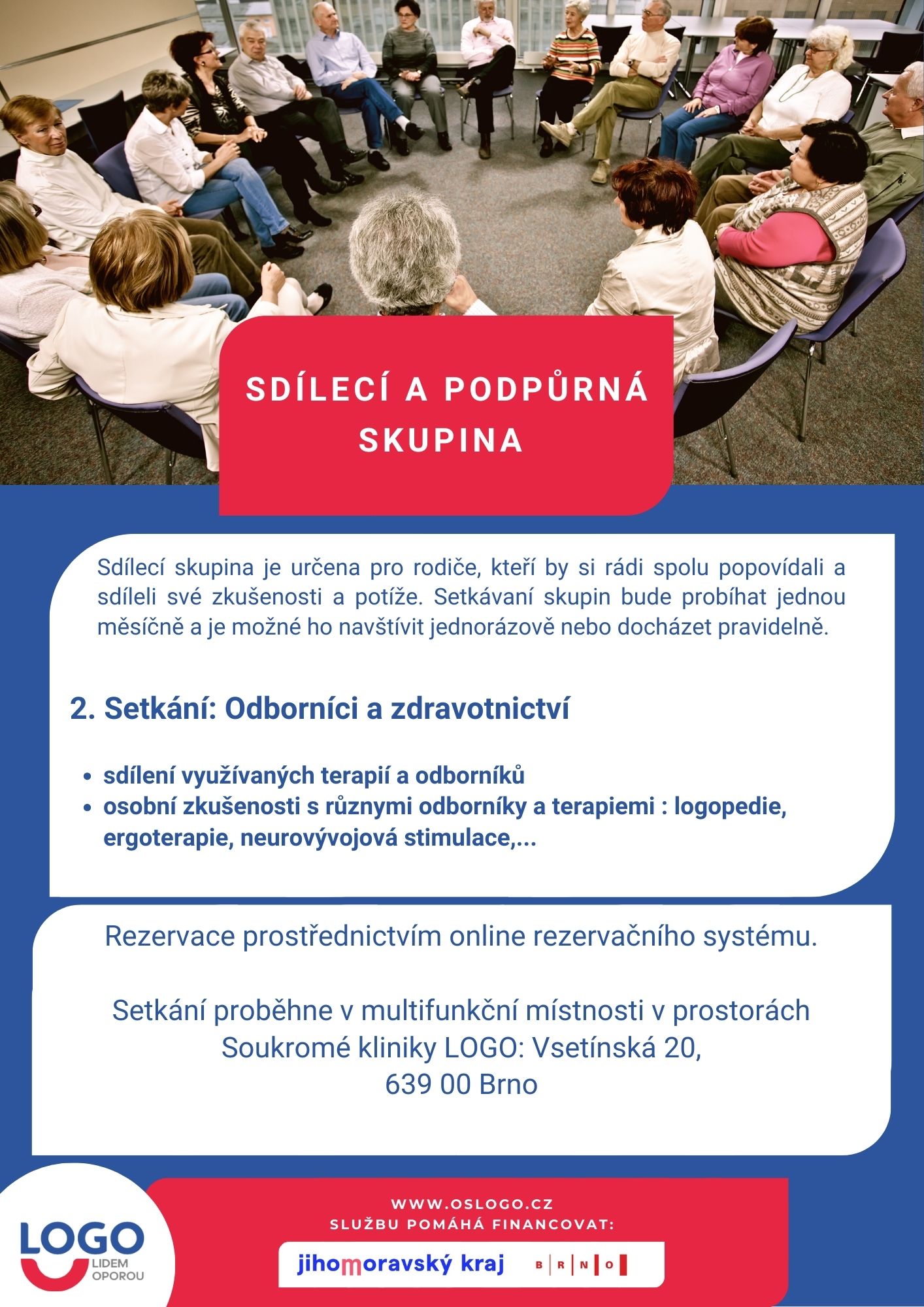 Sdílecí a podpůrna skupina pro rodiče 18.10.2023