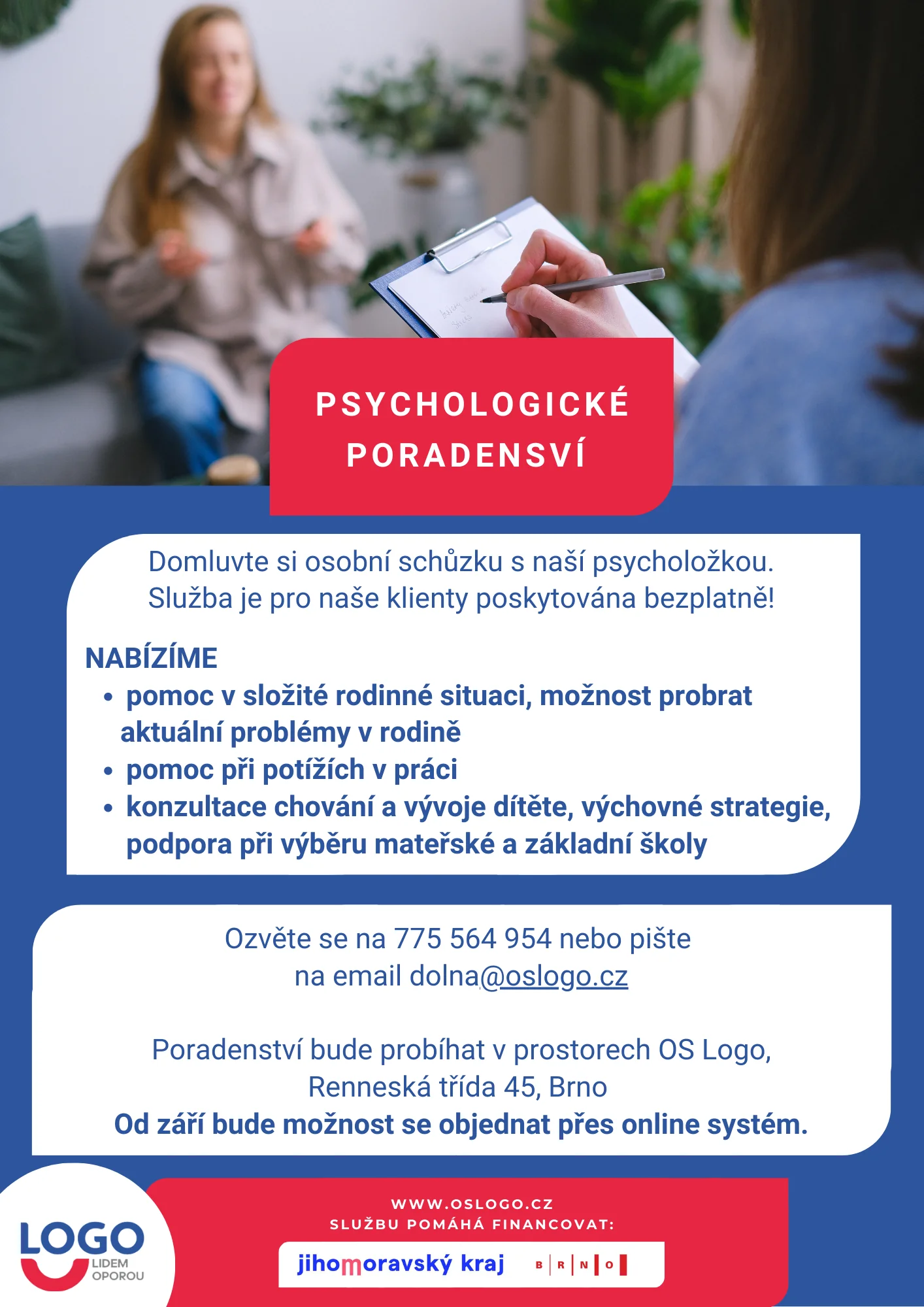 Psychologické poradenství 19.03.2024