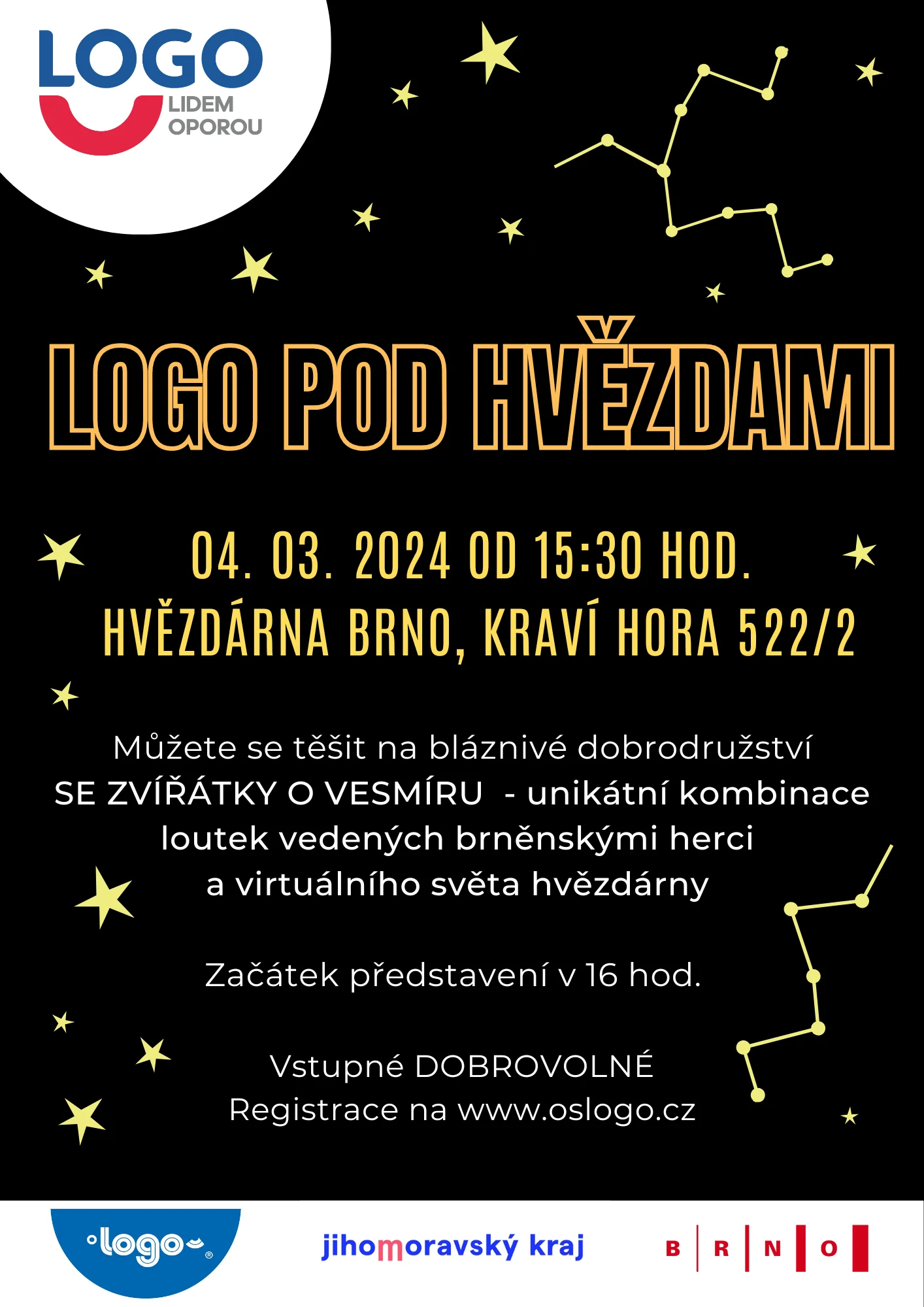 Logo pod hvězdami
