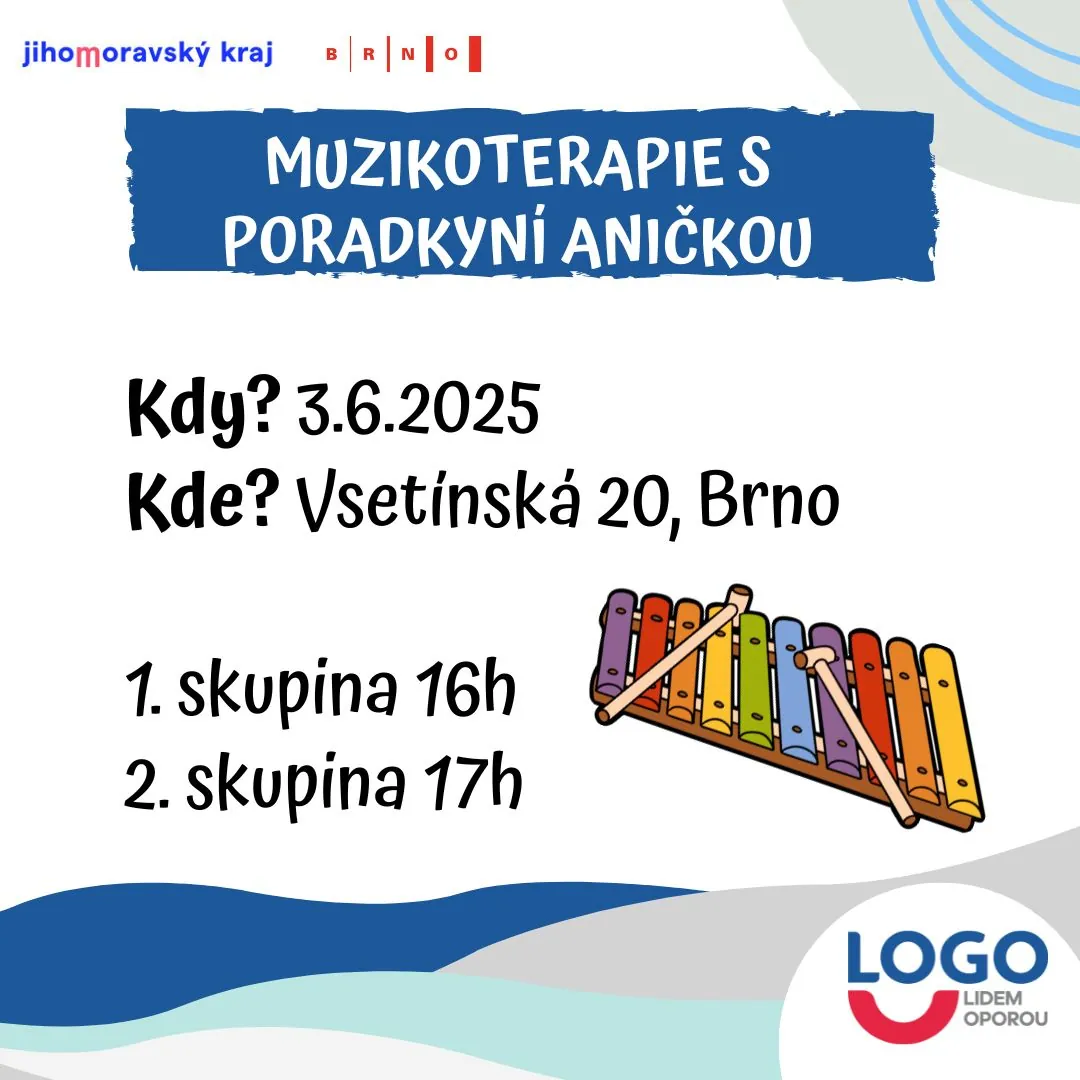 Muzikoterapie s Aničkou - 17 hodin